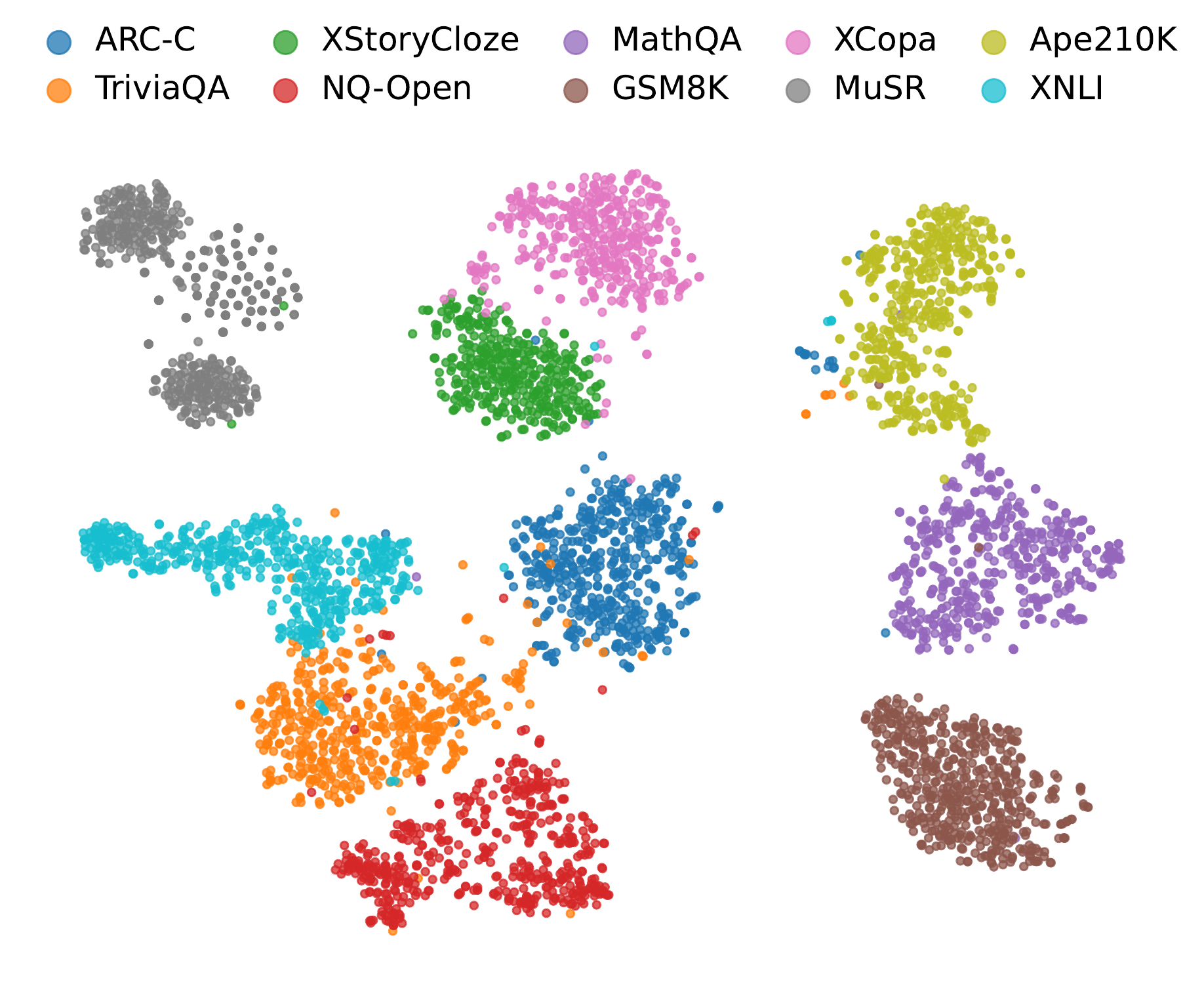 t-SNE of NAG